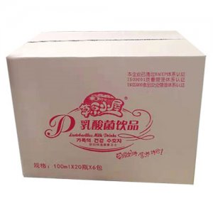 草原小屋乳酸菌飲品100ml×20瓶×6包