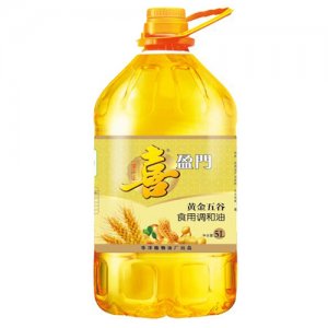 喜盈門黃金五谷食用調(diào)和油 5L