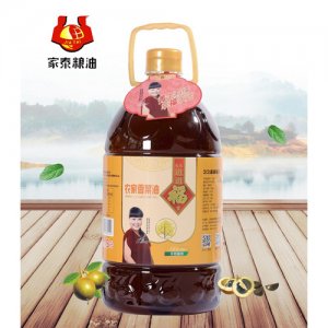 家泰糧油5L久久道道福吉升級(jí)版農(nóng)家香菜籽油