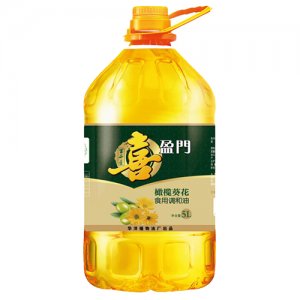 喜盈門橄欖葵花食用調(diào)和油 5L