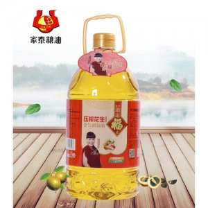 家泰糧油5L久久道道福吉升級(jí)版花生調(diào)和油