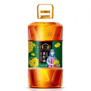 十二喜非轉(zhuǎn)基因小榨純香菜籽油 5L