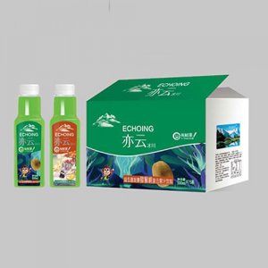 亦云冰川益生菌發(fā)酵獼猴桃復(fù)合果汁飲料500×15瓶