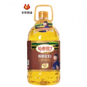 家泰糧油5L稻香園丁升級(jí)版核桃花生調(diào)和油