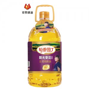 家泰糧油5L稻香園丁升級(jí)版陽(yáng)光葵花調(diào)和油