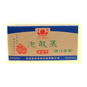 普照泡酸菜箱裝2.5kg6袋