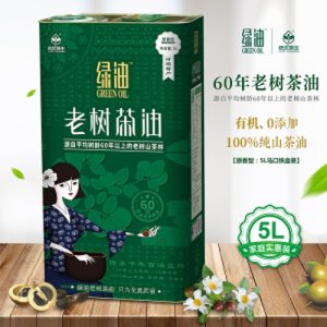 綠優(yōu)原生老樹(shù)山茶油5L原香型