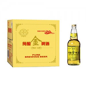 嶗特純釀金啤酒12瓶