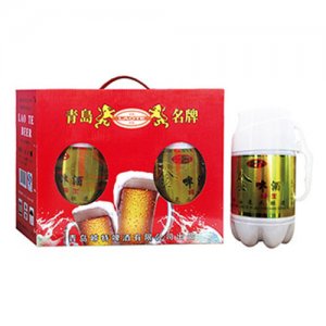 嶗特純生金啤酒