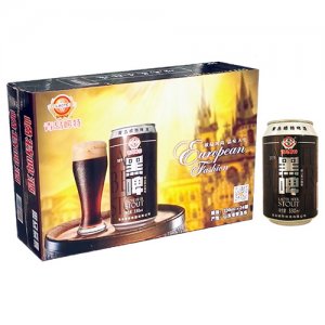 嶗特黑啤易拉罐