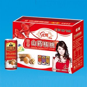 優(yōu)酥高鈣山藥核桃牛奶手提裝