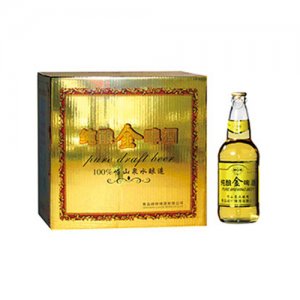 嶗特純釀金啤酒6瓶裝