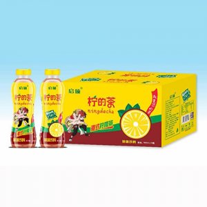 啟碩檸的茶港式檸檬茶飲料600ml15瓶