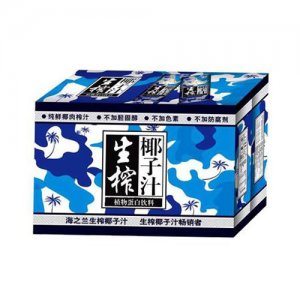 海之蘭生榨椰子汁箱裝