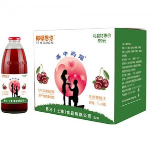 椰椰想你生榨櫻桃汁1Lx6瓶