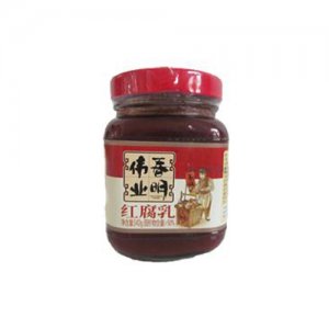 春明牌340g紅腐乳