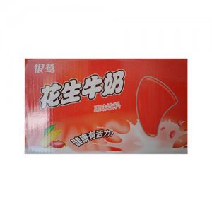 馨樂園銀鷺花生牛奶果味飲料