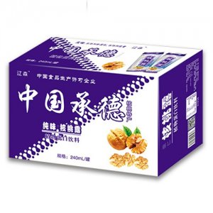 遼森承德純味核桃露植物蛋白飲料240ml