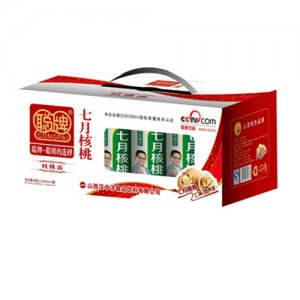 聰牌七月核桃露植物蛋白飲料綠瓶箱裝