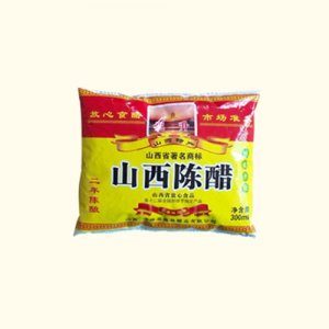 奧升金標彩袋陳醋300mlX30袋普箱