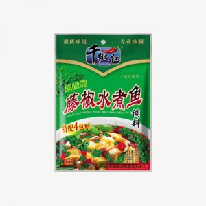千驕紅超濃縮藤椒水煮魚調(diào)料特配4包料