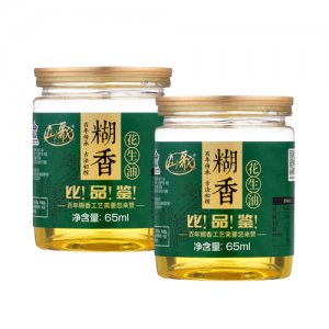 山歌65MLx2比品鑒糊香花生油瓶裝