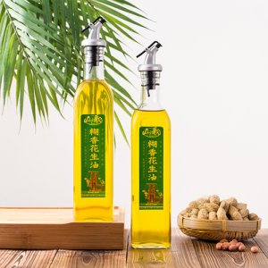 山歌500MLx1糊香花生油瓶裝