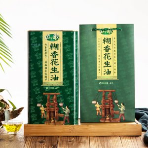 山歌糊香花生油4L圖