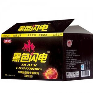 綠山園黑色閃電維生素飲料600mlx15瓶