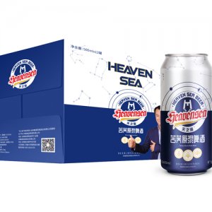 天之海苦蕎原漿啤酒罐裝500ml