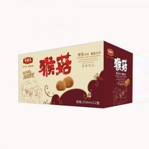 草原乳飲品猴菇透視窗250ml×12盒