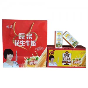 悠美原漿花生牛奶復(fù)合蛋白飲品雙提禮盒裝