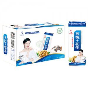 戀歌核桃花生露植物蛋白飲料簡(jiǎn)箱裝