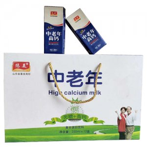 悠美中老年高鈣復(fù)合蛋白飲料禮盒裝