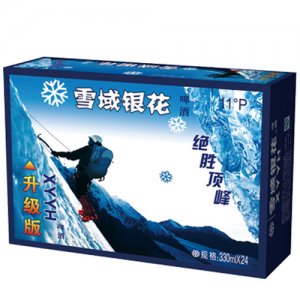 雪域銀花11度330ml絕勝頂峰啤酒箱裝330mlX24