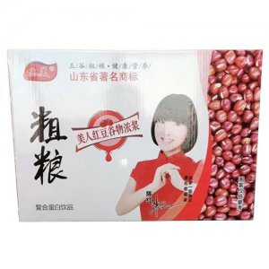 悠美粗糧美人紅豆谷物濃漿復(fù)合蛋白飲品禮盒裝