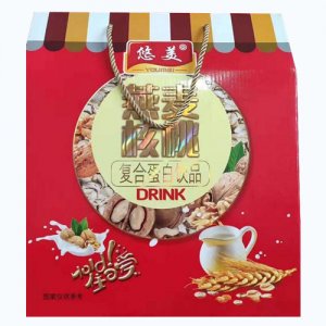 悠美燕麥核桃復(fù)合蛋白飲品禮盒裝