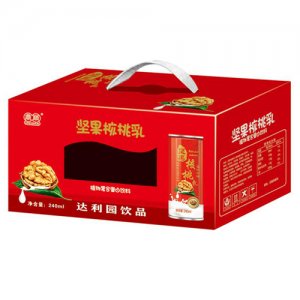 鼎順堅(jiān)果核桃乳植物復(fù)合蛋白飲料開窗禮盒裝