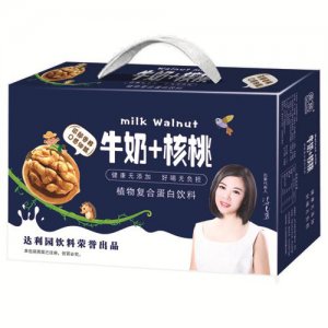 鼎順牛奶核桃植物復(fù)合蛋白飲料板箱裝