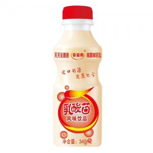 合益優(yōu)乳酸菌飲品草莓味340ml