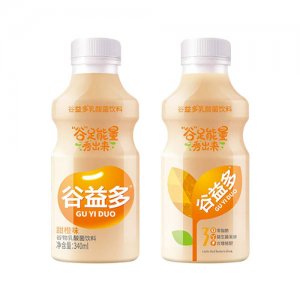 谷益多谷物乳酸菌飲料甜橙味340ml