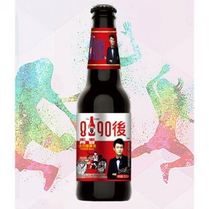 8090后青春活力型啤酒紅標(biāo)330ml
