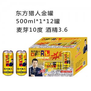 東方獵人金罐啤酒500mlx12罐
