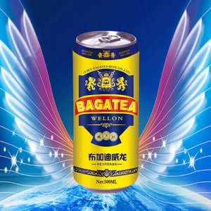 布加迪威龍啤酒藍(lán)金罐500ml