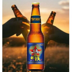 東方獵人老鐵啤酒藍(lán)標(biāo)500ml