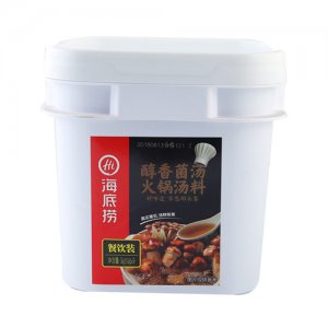海底撈醇香菌湯火鍋底料5kg
