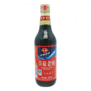 正順500ml藍(lán)紅標(biāo)草菇老抽