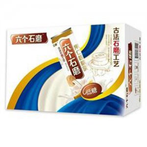 六個(gè)石磨果仁核桃乳植物蛋白飲料