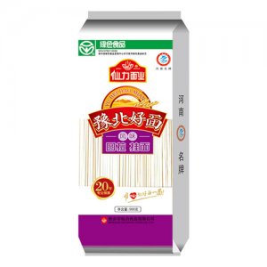 仙力豫北好面圓拉風(fēng)味掛面900g