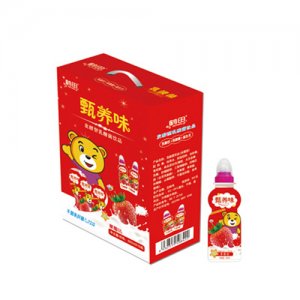 鶴田甄養(yǎng)味發(fā)酵型乳酸菌飲品草莓味200mlx16瓶